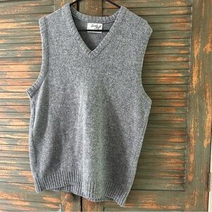 Vintage wool sweater vest